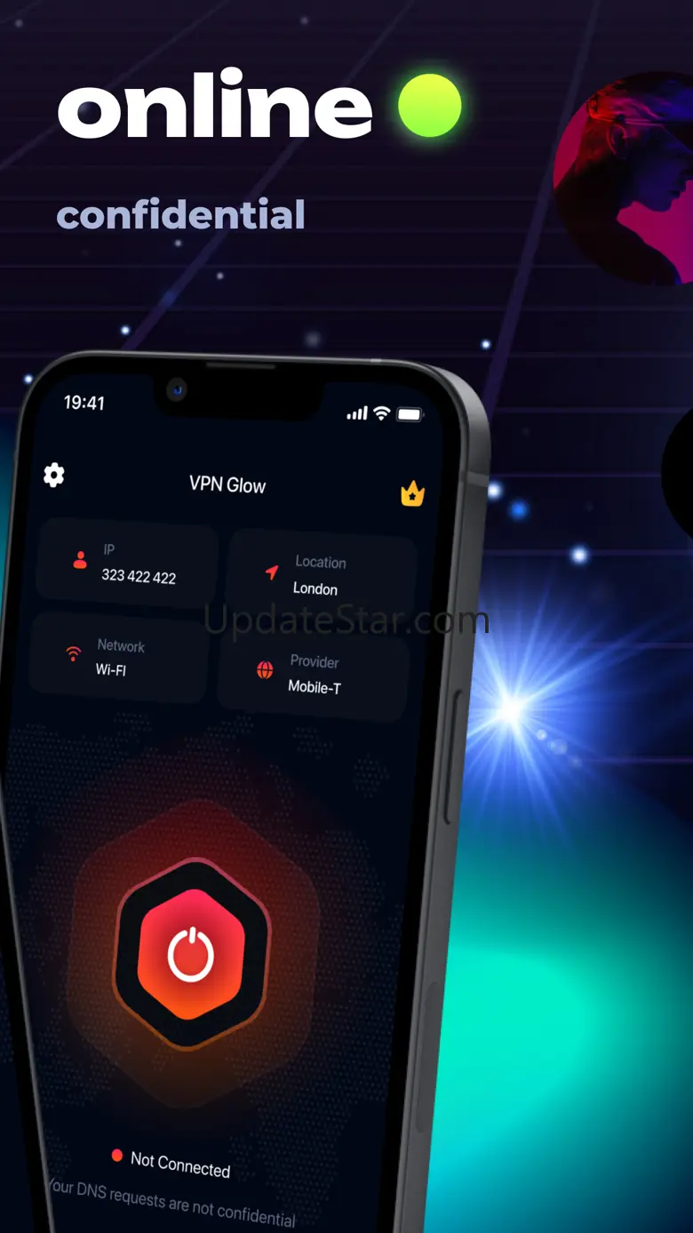 VPN GLOW - Fast & Secure Proxy 1.7