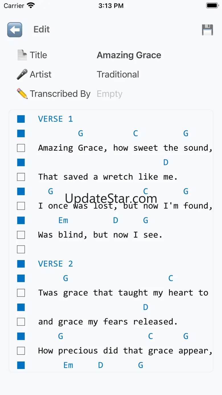 JSongSheet: Guitar Song Sheets 1.6.323