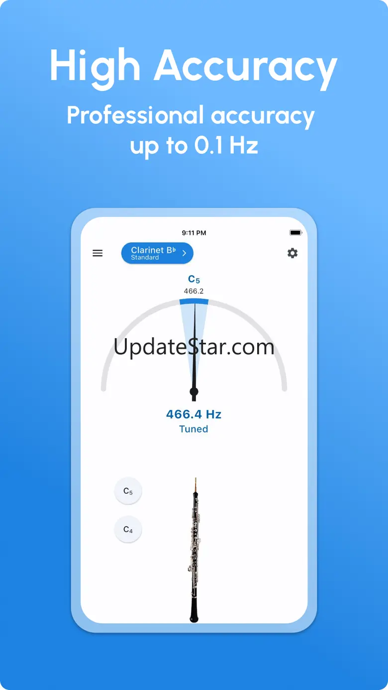 Clarinet Tuner - LikeTones 9.4.0