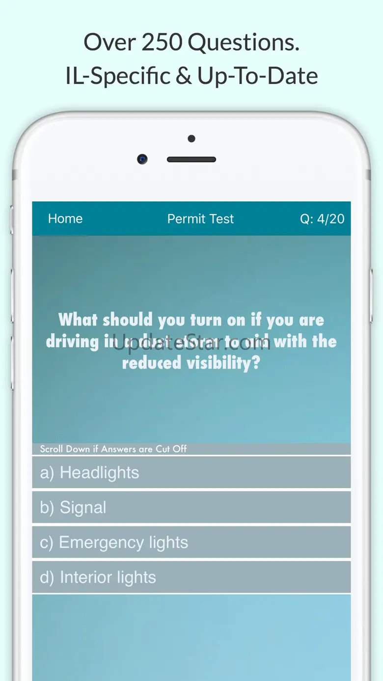 Illinois Driving Permit Test 4.91