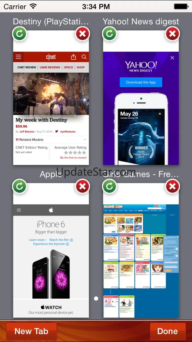 Fast Web Browser Free - New automatic full screen firefox chrome like themes edition 6.4