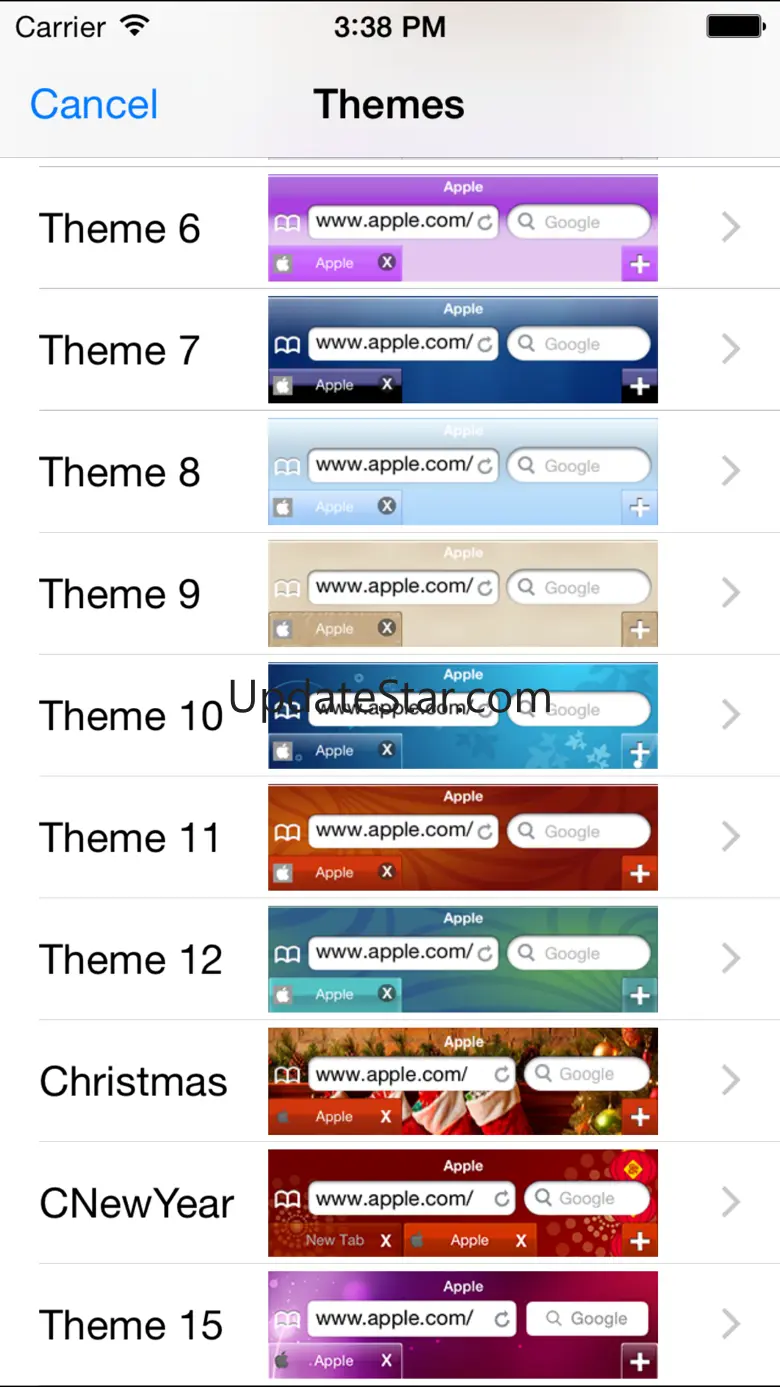 Fast Web Browser Free - New automatic full screen firefox chrome like themes edition 6.4