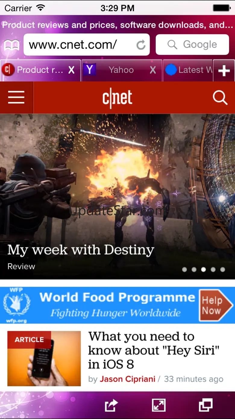 Fast Web Browser Free - New automatic full screen firefox chrome like themes edition 6.4