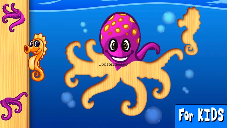 Ocean Animals Kid Shape Puzzle 2.0.8