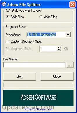 Adsen File Splitter 1.26