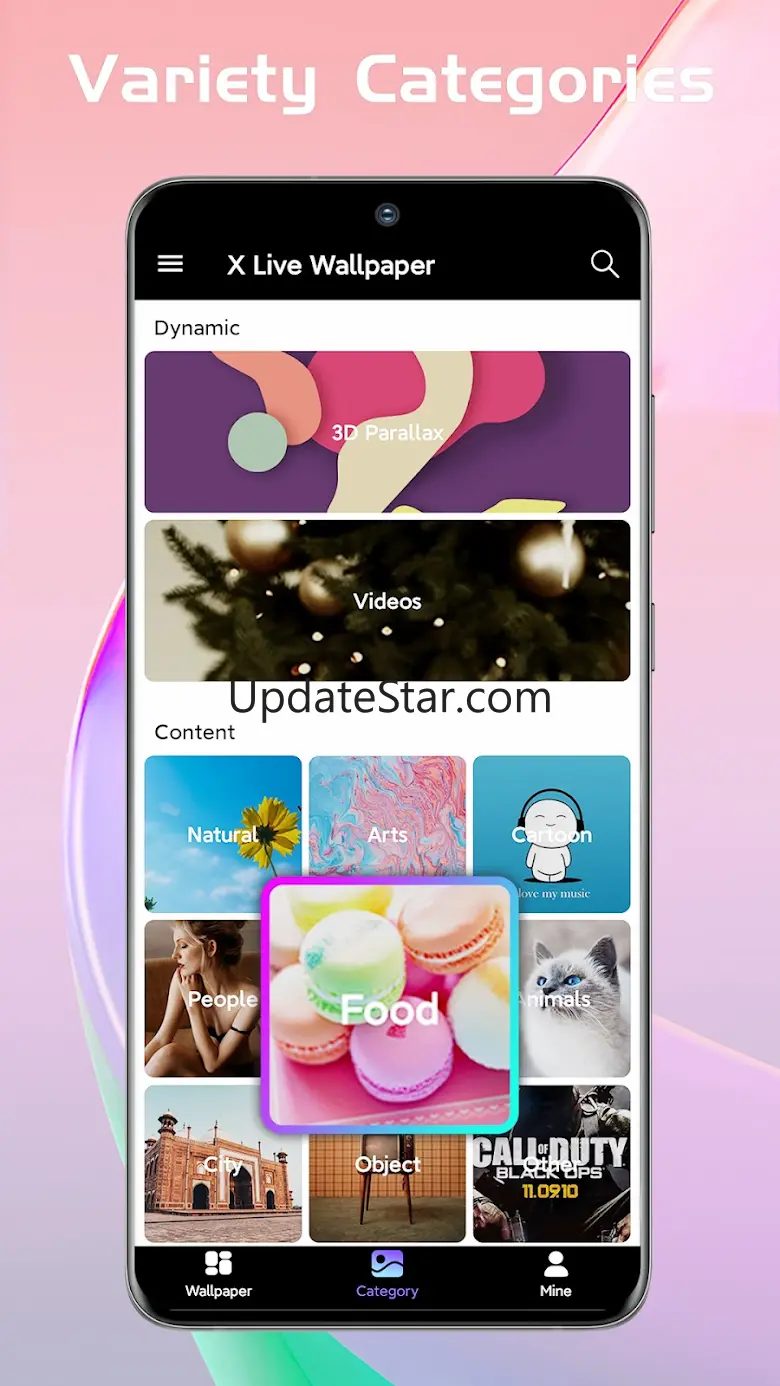 X Live Wallpaper - HD 3D/4D 4.7