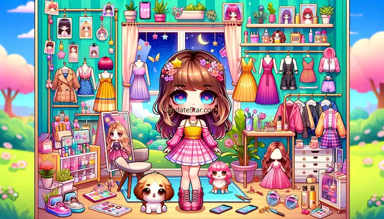 DIY Paper Doll Chibi DressUp 9.0