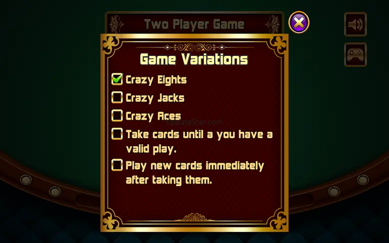 Crazy Eights Card Game 2.0