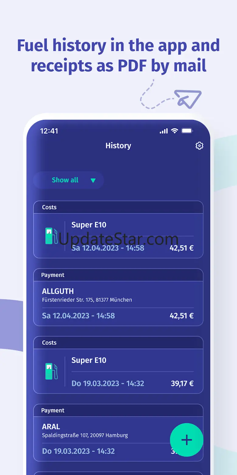 ryd: refuel & pay via app 6.5.3
