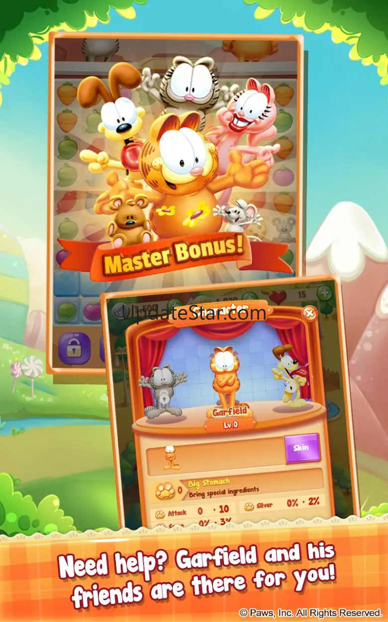 Garfield Chef: Match 3 Puzzle 2.8.3