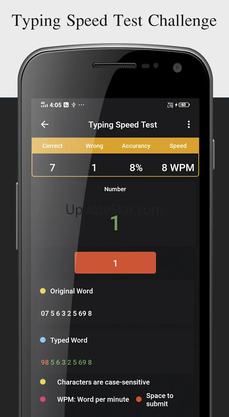 Typing Speed Test Challenge 1.2.8