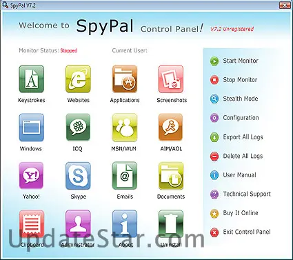SpyPal ICQ Messenger Spy 2008 8.5