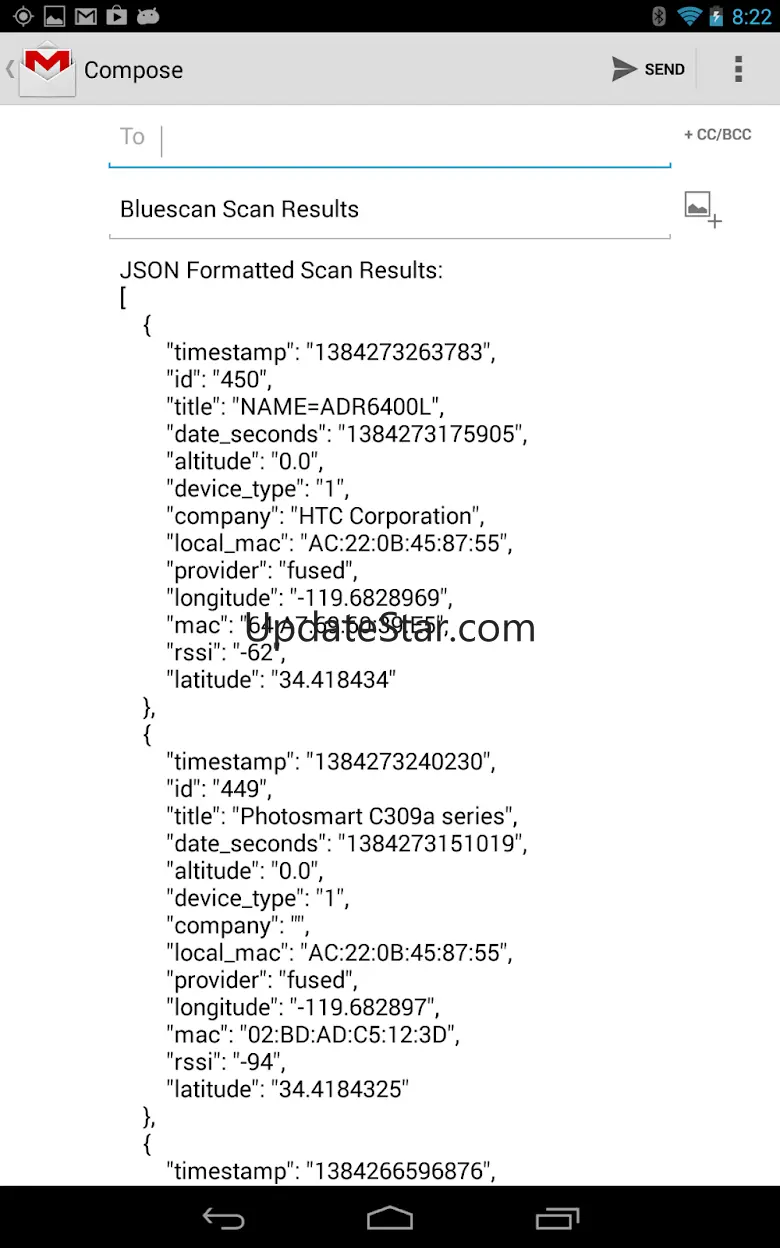 Bluetooth 4.0 Scanner 1.15