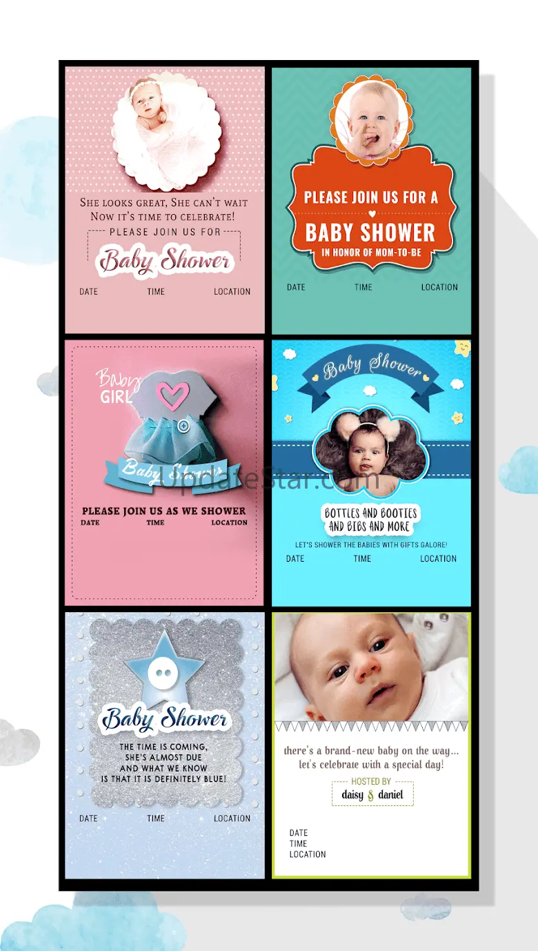 Baby Shower Invitation Card Ma 2.9.0