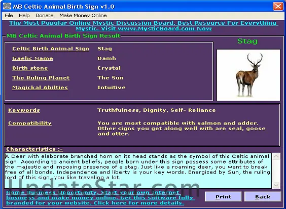 MB Celtic Animal Birth Sign