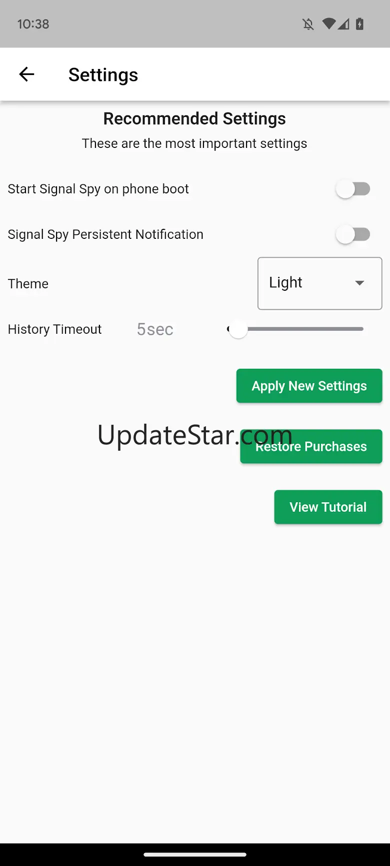 Signal Spy - Signal Strengths! 3.0.20
