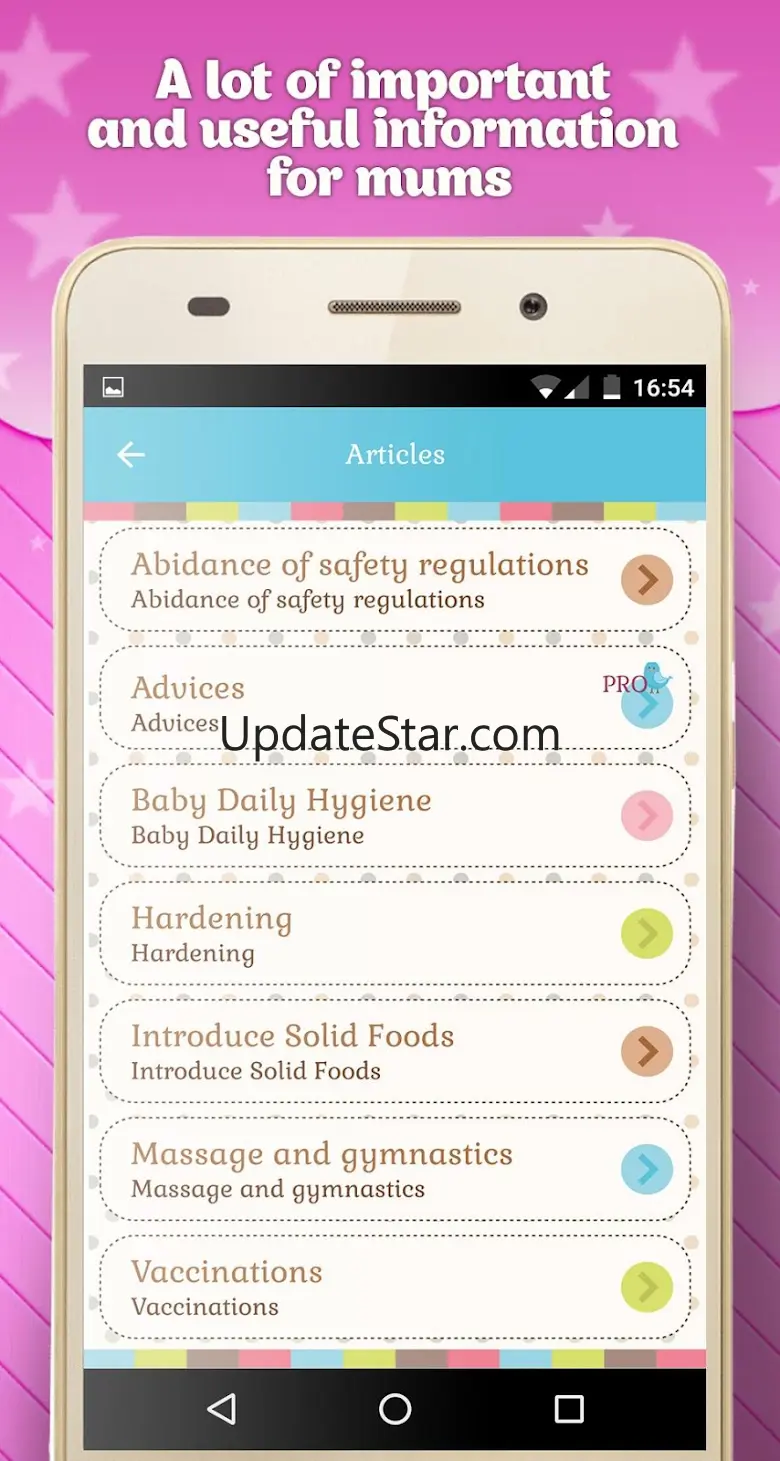 Development of the child up to 2.10.1