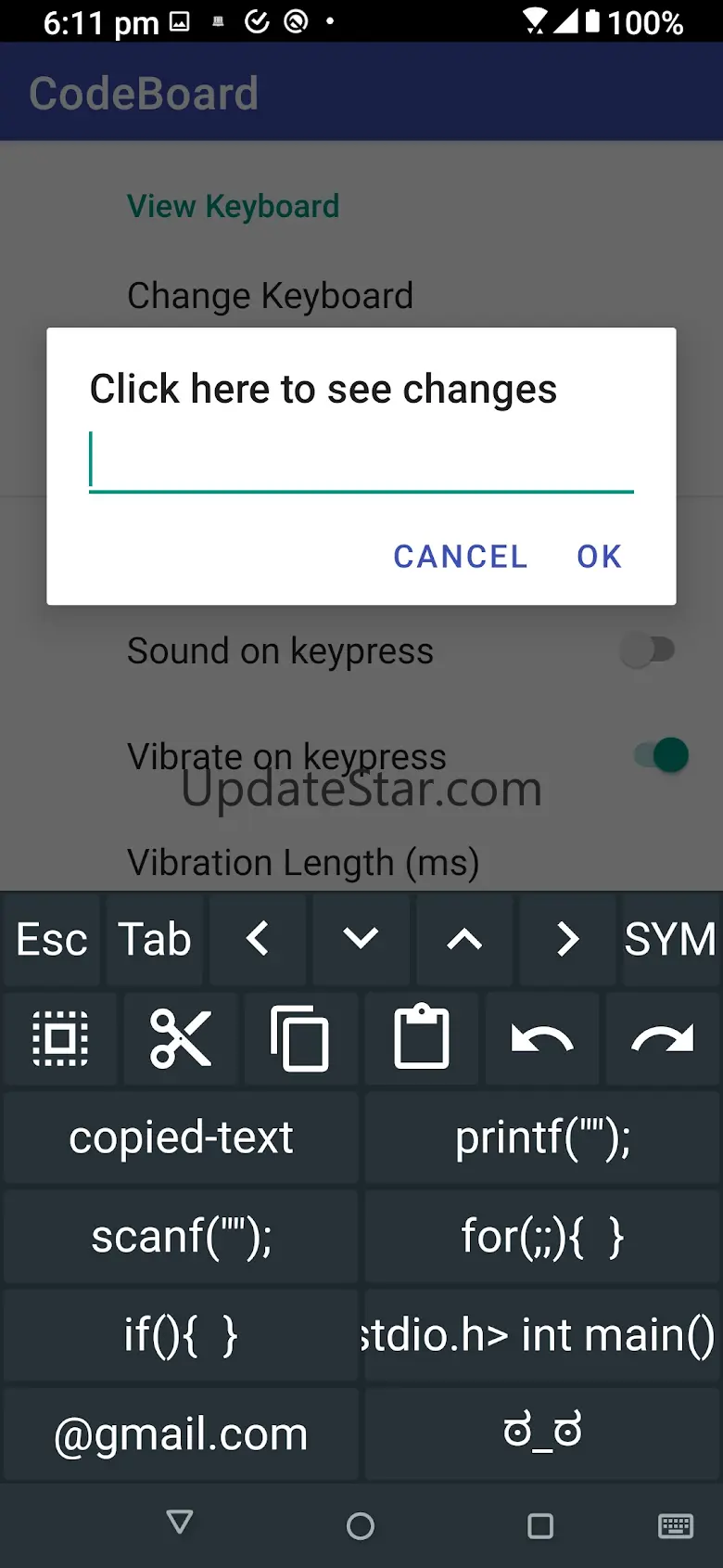 CodeBoard Keyboard for Coding 6.0.2