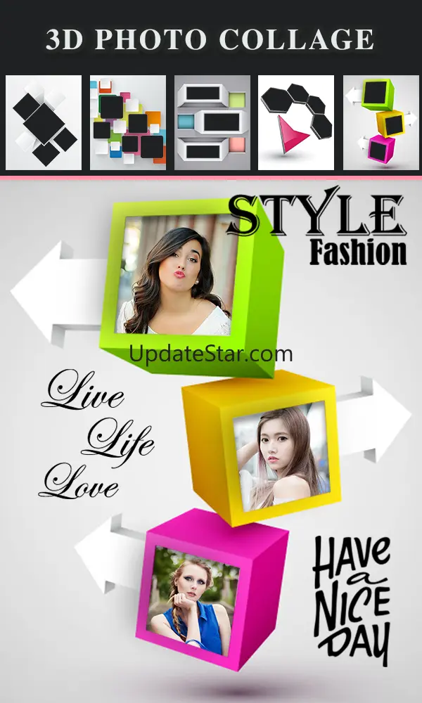 3D Photo Collage Editor 1.2