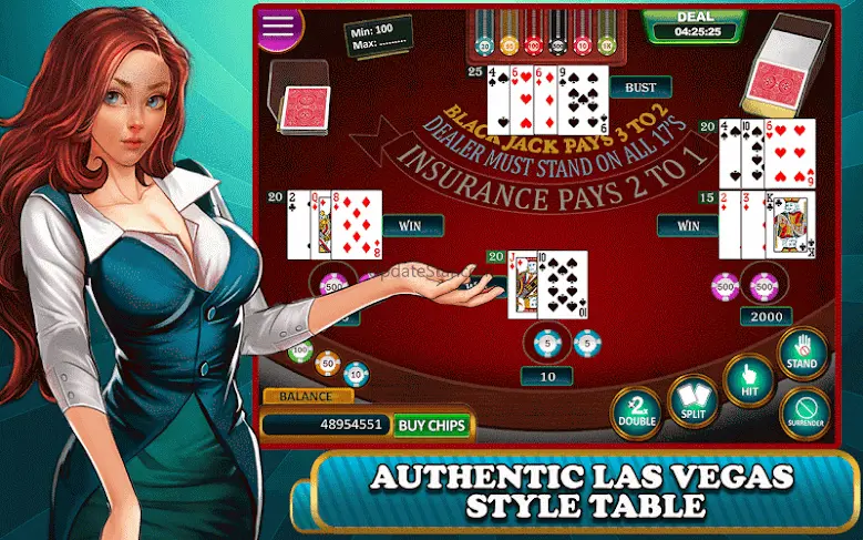 BlackJack -21 Casino Card Game 1.45