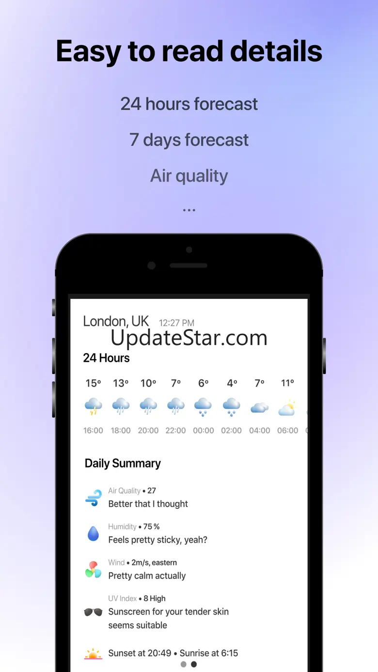 Dirty Weather – Daily Forecast 2.1.3