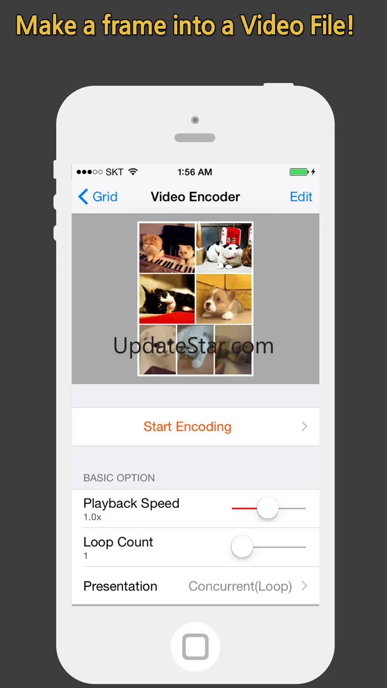 GIF Grid - Combine multiple GIFs into frames 1.6