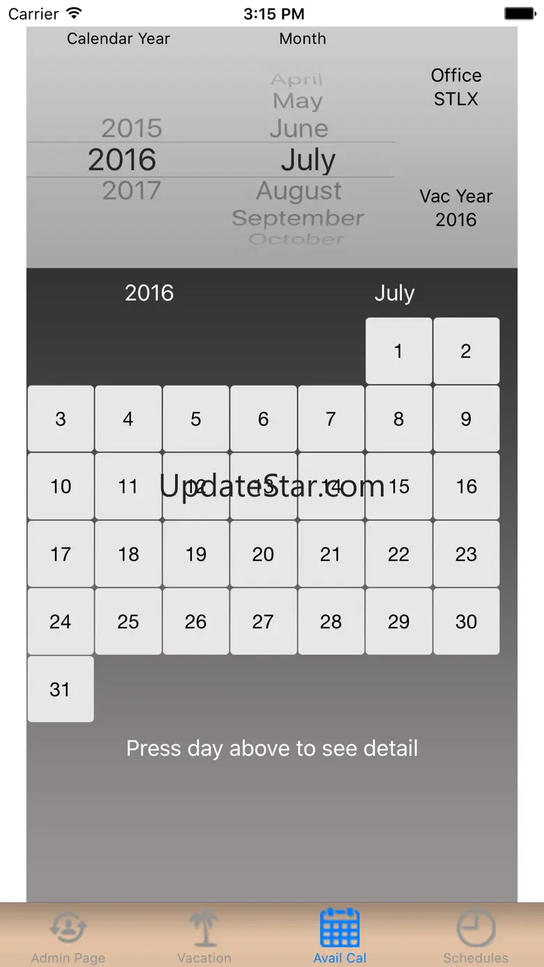 Millennium Vacation Planner 1.84