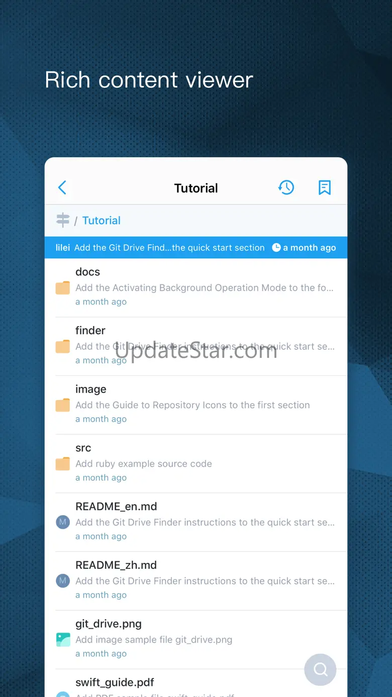 GitDrive - Git client & server 1.1.0