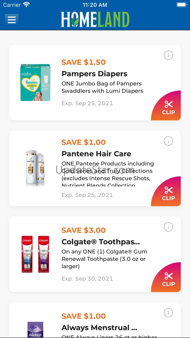 Homeland Supermarkets 5.4.0