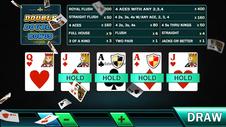 Deuces Wild Bonus Video Poker 1.6