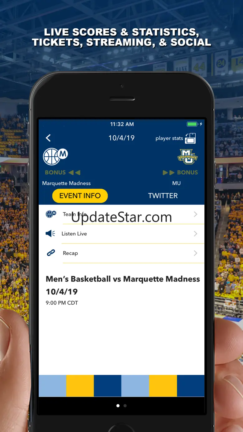 Marquette Gameday 172.17.0