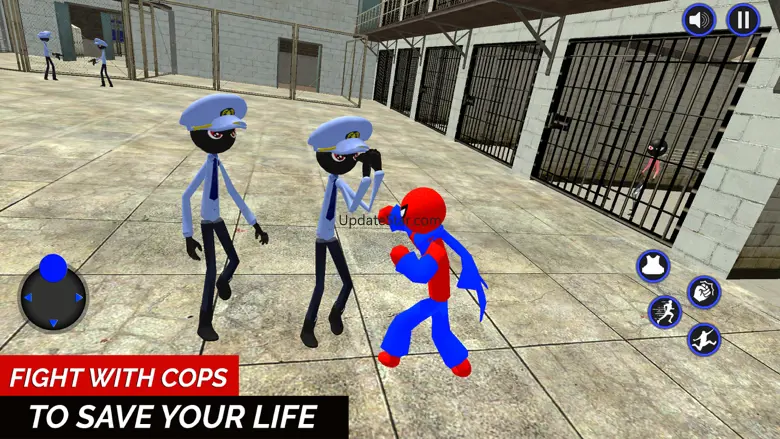 Spider Hero Jail Base Sim War 1.1
