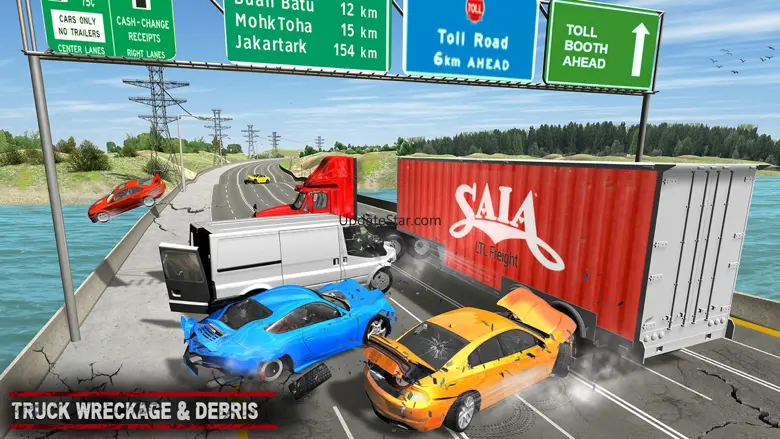 Ultimate Car Crash Bridge Loop 1.0