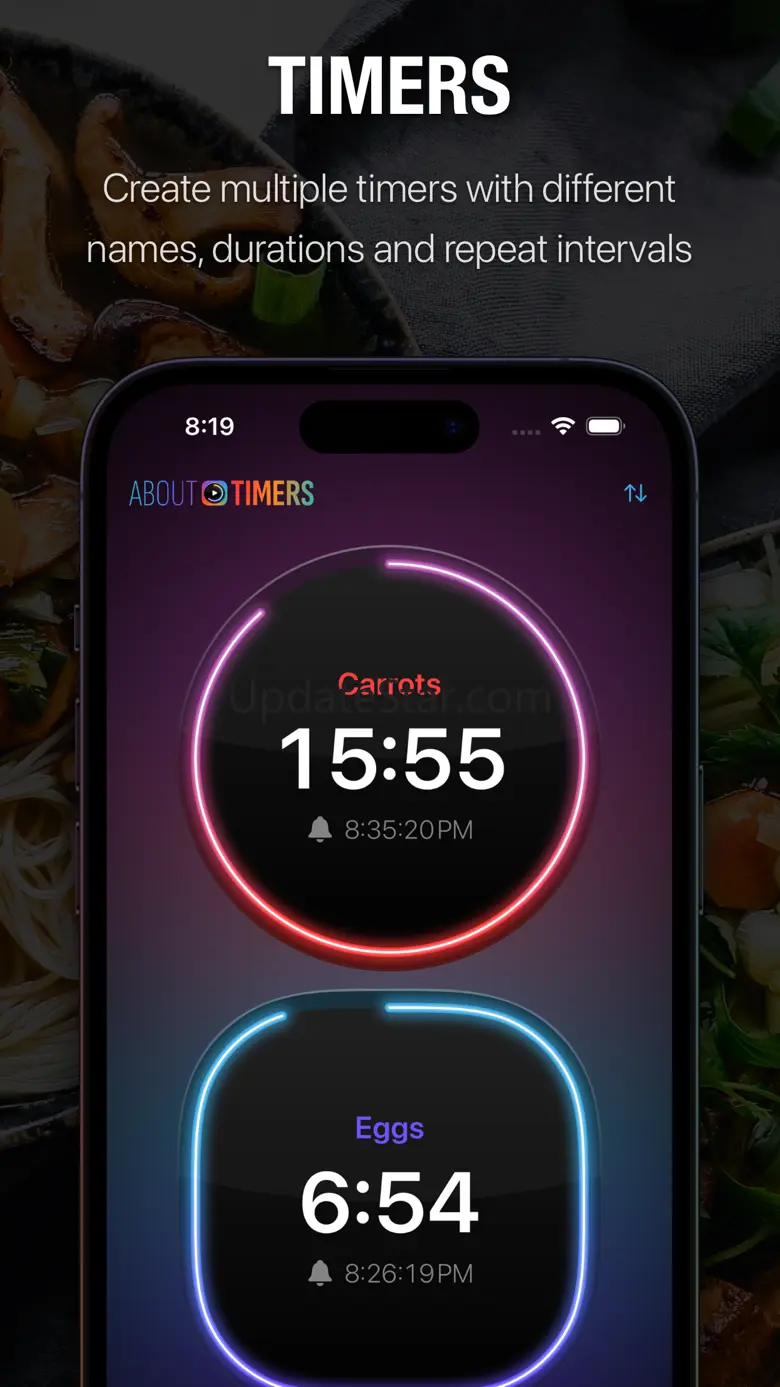 Multiple Timers & Stopwatches 1.8.9