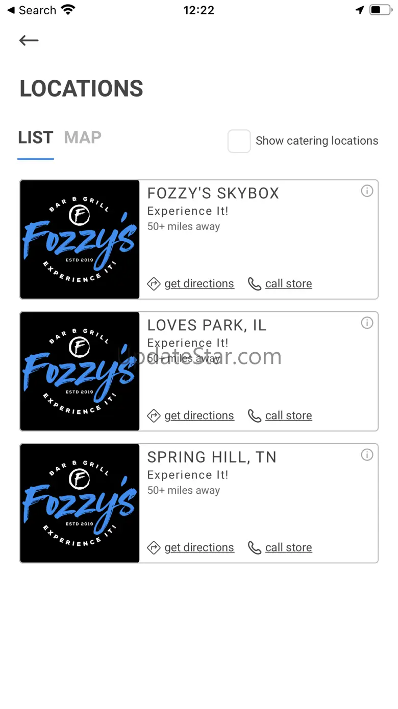 Fozzy's Bar & Grill 1.0.3