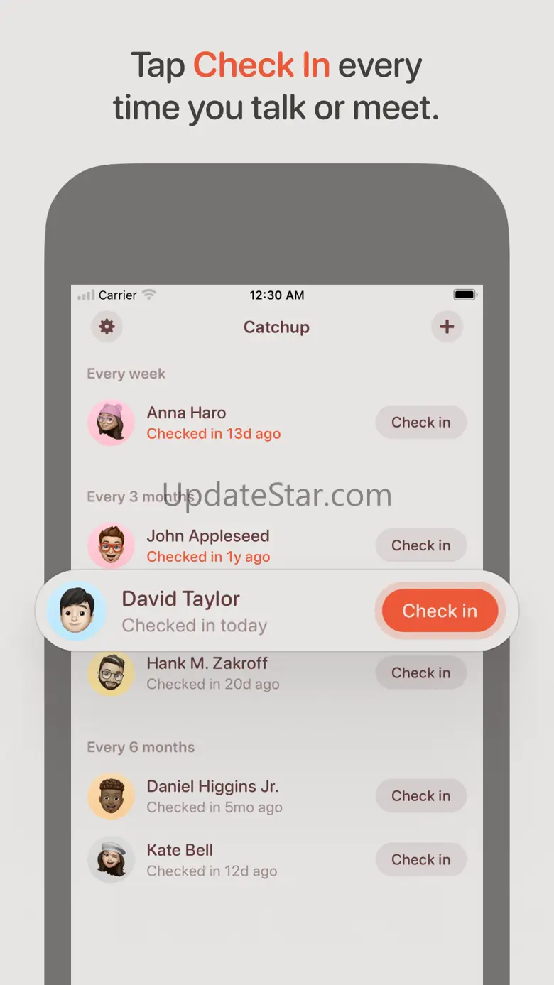 Catchup: Stay in Touch 1.1.0