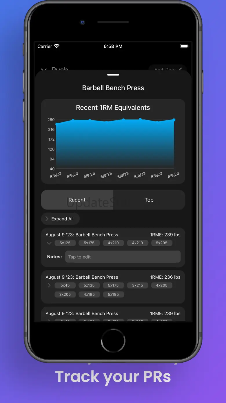 Lifted - A Social Workout App 1.2.0