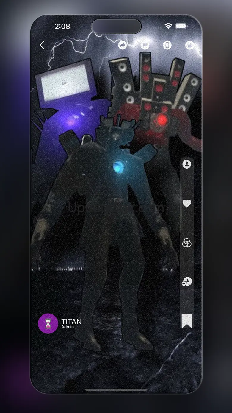 Wallpaper for Titan Speakerman 1.3