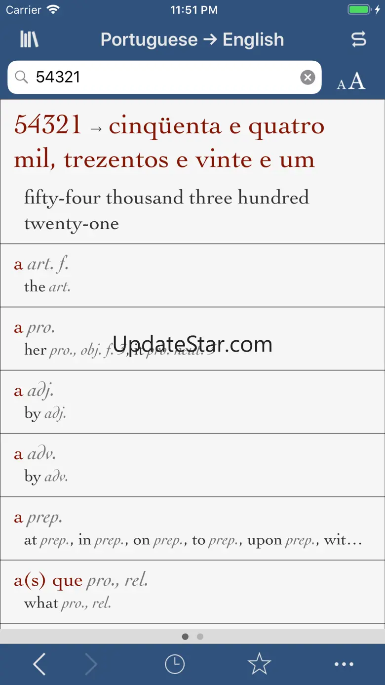 Ultralingua Portuguese-English 2.11