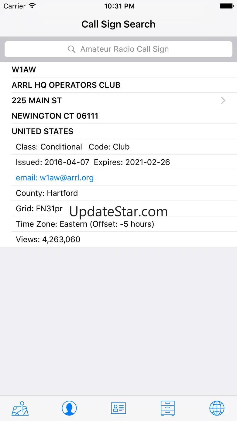 Callsign Search 3.56