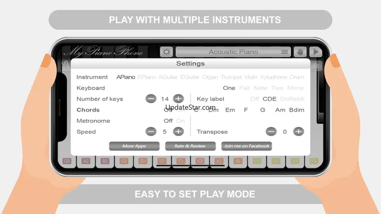 My Piano Phone 12.7