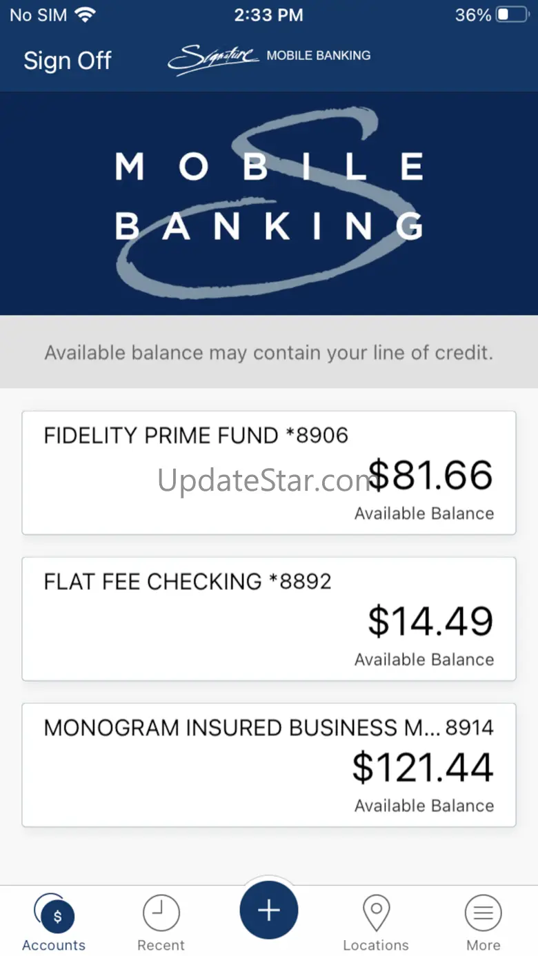 Signature Mobile Banking 5.0.20.494