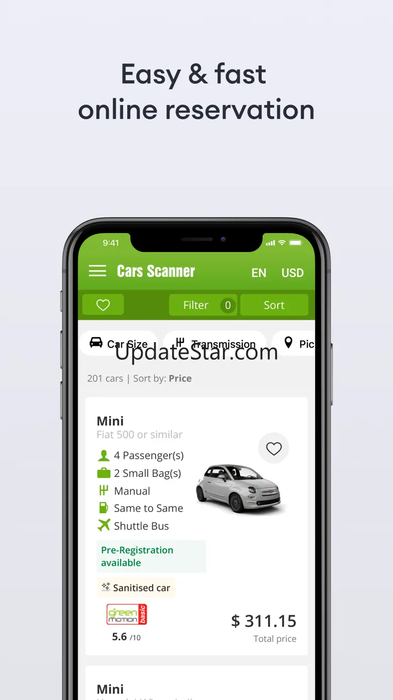 Cars Scanner - rent a car 3.1.3