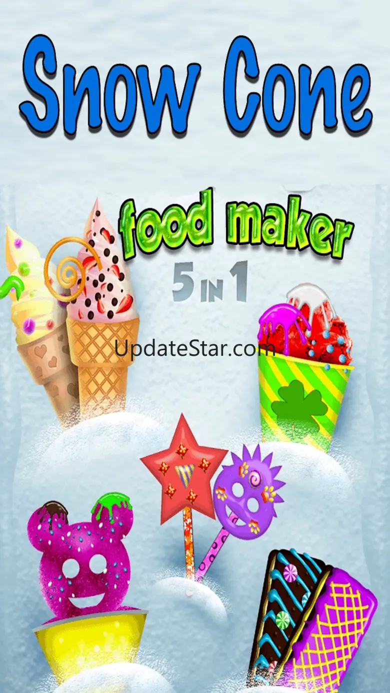 Snow Cone Maker Frozen Summer Fun Treat Free Games 1.0