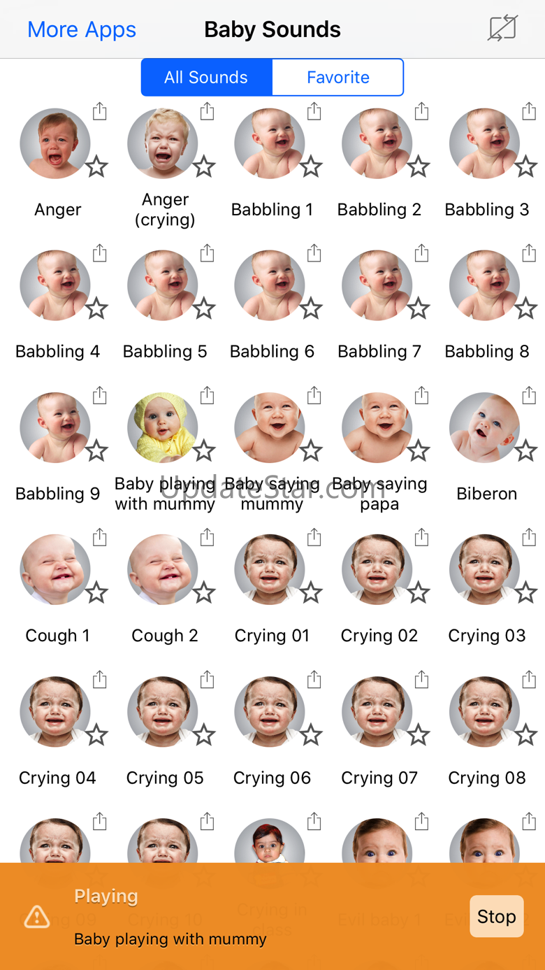 Baby Sounds: sound board of all babies sounds 1.0