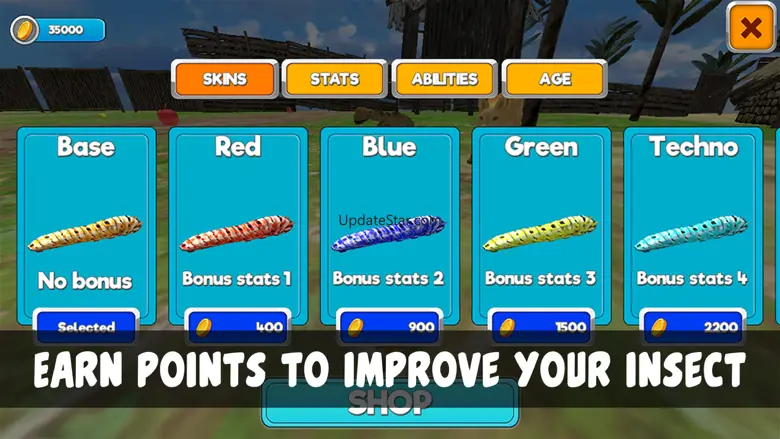 Caterpillar Insect Life Simulator 1.0