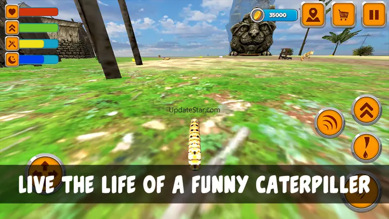 Caterpillar Insect Life Simulator 1.0