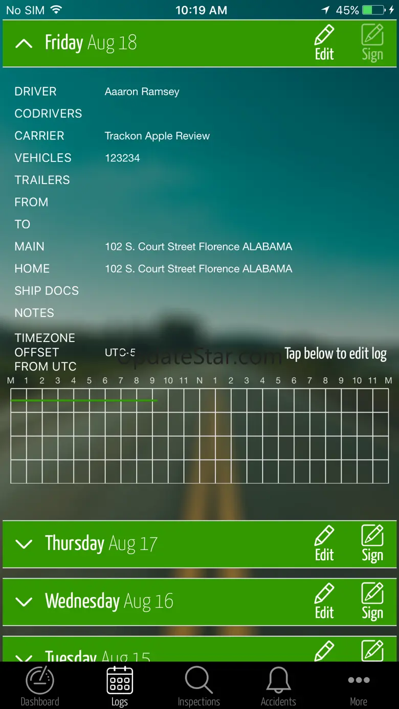 TrackOn HOS 3.4.2
