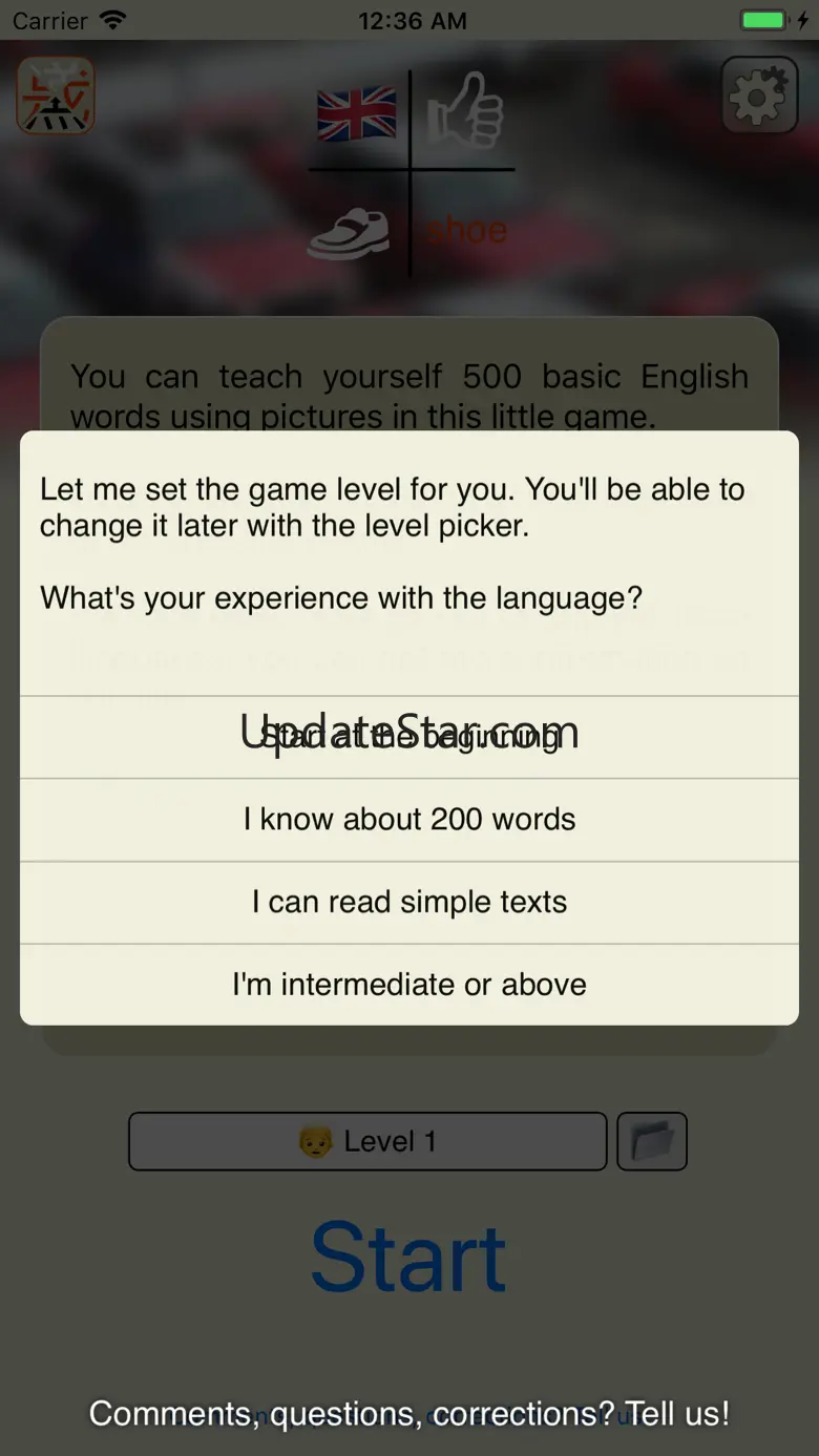 Language - English German Thai 1.20