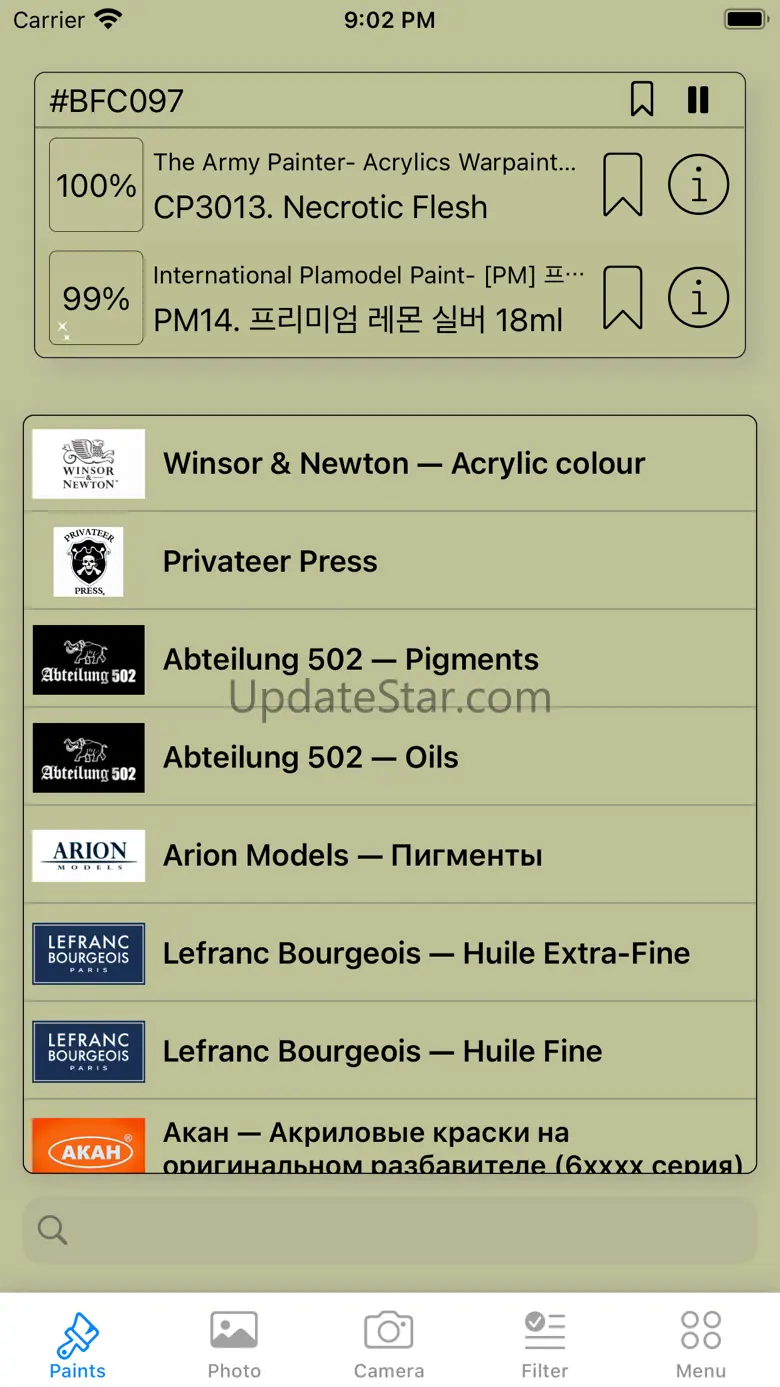 Model Paints 6.6.0
